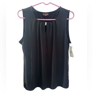 NWT JM Studio By John Meyer Basic Black Tank Top Blouse‎ Women’s Size Large